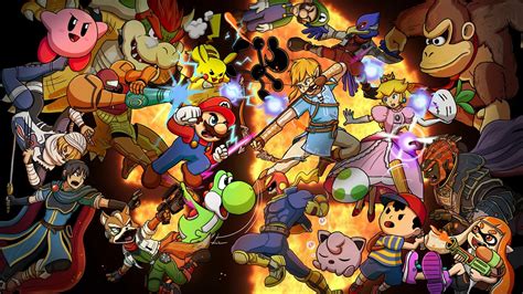 Video Game Super Smash Bros Ultimate 4k Ultra Hd Wallpaper