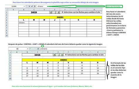 Plantilla Para Confecionar Un Calendario Para Todos Los Años Excel Gratis