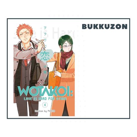Wotakoi Love Is Hard For Otaku Manga Volume 4 English Shopee