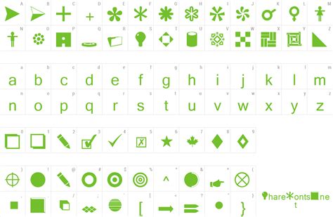 Download Free Font Symbols