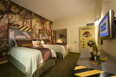 Jurassic Park Room Bedroom Themes Themed Hotel Rooms Jurassic Park