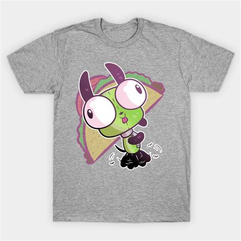Gir Loves Tacos Invader Zim Classic T Shirt Shirts Taco Shirt Classic T Shirts
