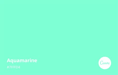 Everything About The Color Aquamarine