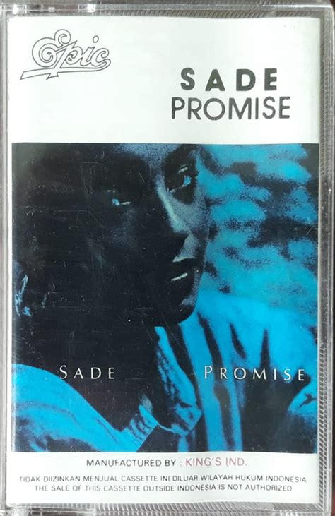 Sade Promise 1985 Cassette Discogs