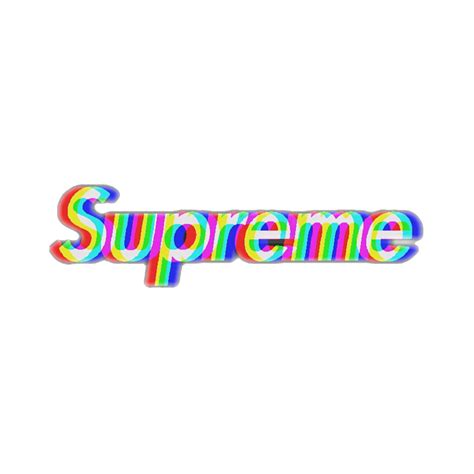 Supreme Logo Collection Supreme Clipart Sticker Tumblr Bean Supreme