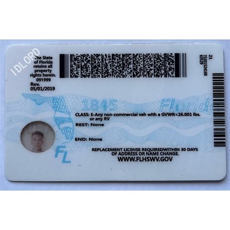 Florida Fake Id Idlord The Best Scannable Id Service
