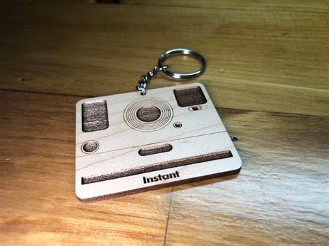 Camera Keychain Polaroid Style Instax Etsy
