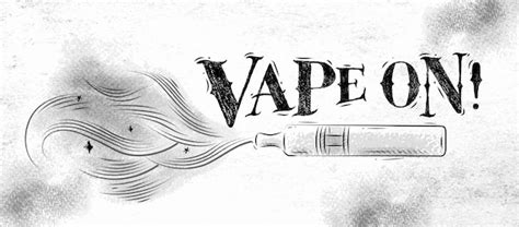 Premium Vector Poster Vaporizer With Smoke Cloud In Vintage Style