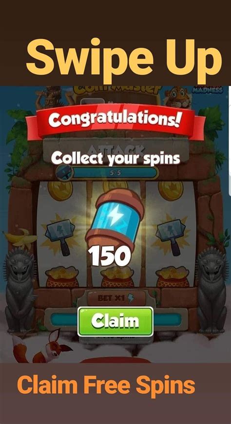 Select how much resources you want to generate to your account and click 'generate'. Collect Free 150 Spins Now | Master app, Coin master hack ...
