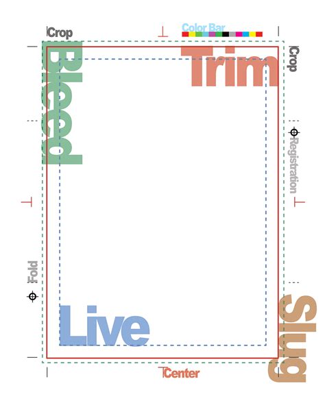 The Informed Illustrator Trim Bleed And Live Area Dimensions For Printing