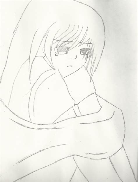 Sad Anime Drawing Easy Creative Art