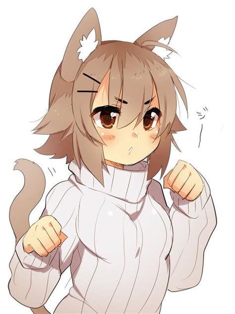 Anime Picture Search Engine 1girl Animal Ears Brown Hair Cat Ears