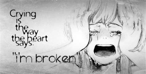 Heart Broken Girl Crying Sad Drawing