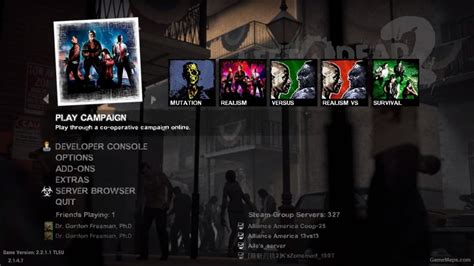 L4d1 4k Hd Style Menu Icons Mod For Left 4 Dead 2