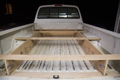 Turn your messy truck bed into an organized storage space. What This Guy Does To The Back Of His Truck Is Borderline ...