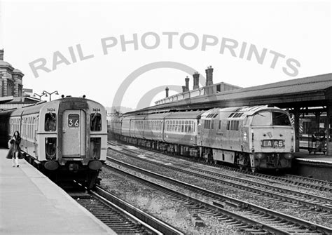 Rail Photoprints Class 52 D1068 Reading 1974 Rpc199