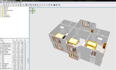 Added the sweethome3d file (sh3d). Free Floor Plan Software - SweetHome3D Review