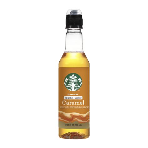 Starbucks Naturally Flavored Caramel Coffee Syrup 12 7 Fl Oz