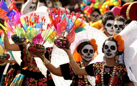 Day Of The Dead Mexico What Is Sugar Skull Makeup Why Is It Worn And When Is The Festival