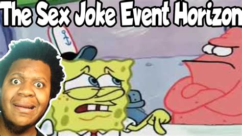 ytp sponge binge the sex joke event horizon reupload reaction youtube