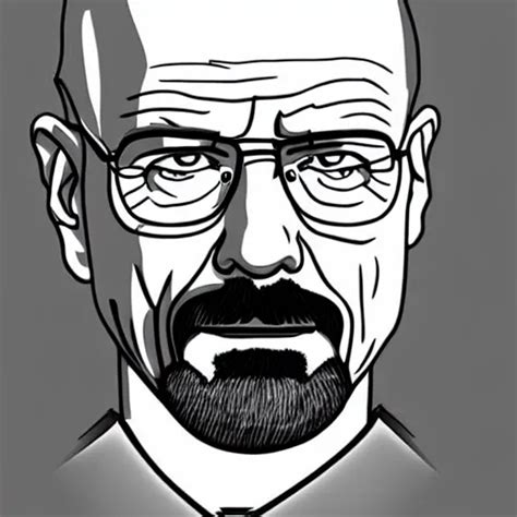 Breaking Bad Walter White Digital Art Stable Diffusion