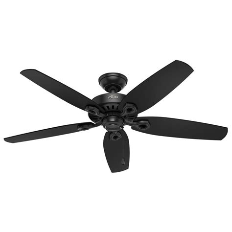 Compare click to add item hunter® fan vault 30 matte black indoor ceiling fan to the compare list. Hunter Builder Elite 52 in. Indoor/Outdoor Matte Black ...