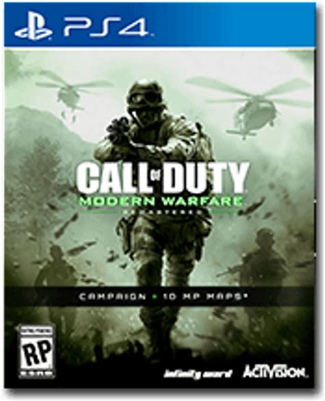 Call Of Duty Cod Modern Warfare Remastered Ps4 Ps4 Cdkeys