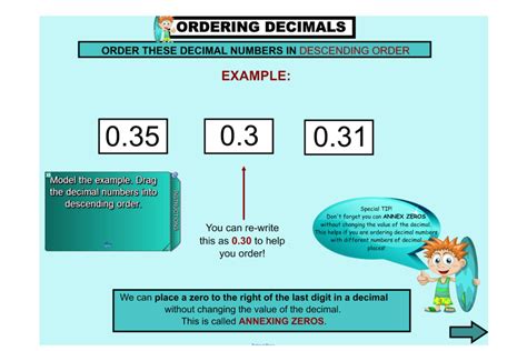 A Fantastic Lesson That Follows On From Comparing Decimals Teach