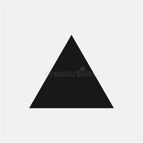 Triangle Icon Vector Symbol Sign Stock Vector Illustration Of Graphic