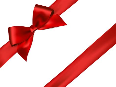 Download Illustration Tie Red Ribbon Bow Free Transparent Image Hq