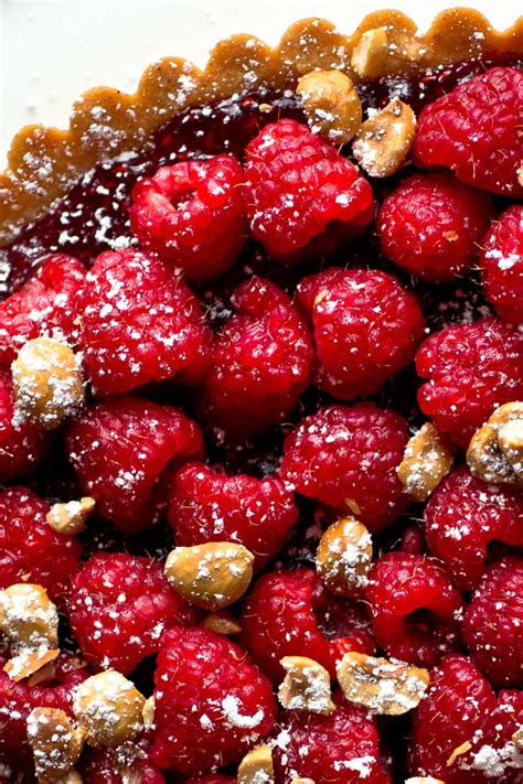 Raspberry Hazelnut Tart Recipe Nyt Cooking