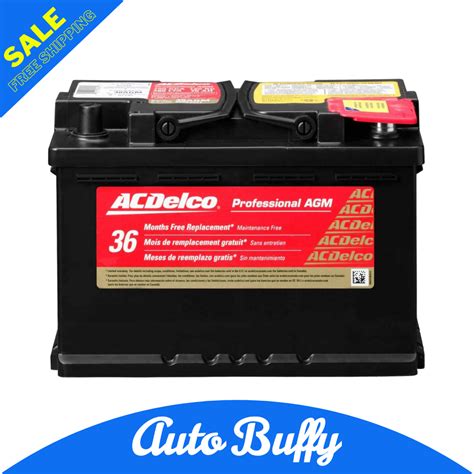 Ac Delco 48agm Battery Automotive Bci Group 48 Fits Acura Bmw Chevrolet
