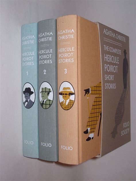 The Complete Hercule Poirot Short Stories Agatha Christie Folio Society 2003 Hc Books