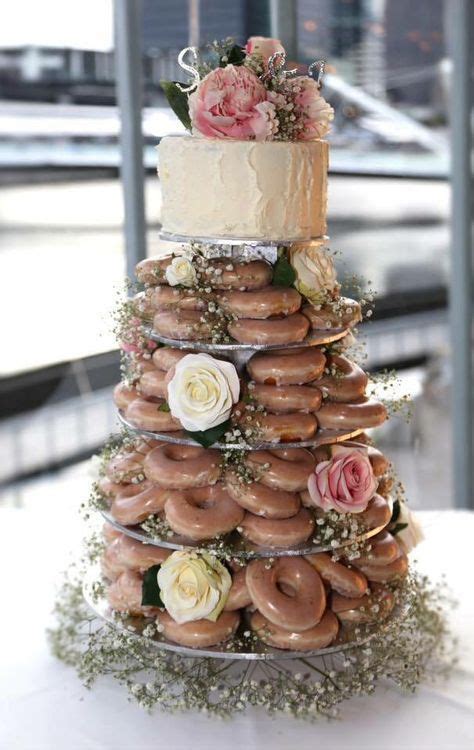 Image Result For Donut Hole Wedding Cake Wedding Donuts Donut Wedding Cake Wedding Cake