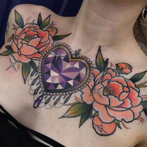 Tattoos On Back Of Leg For Girl Tattoosonback Chest Tattoos For