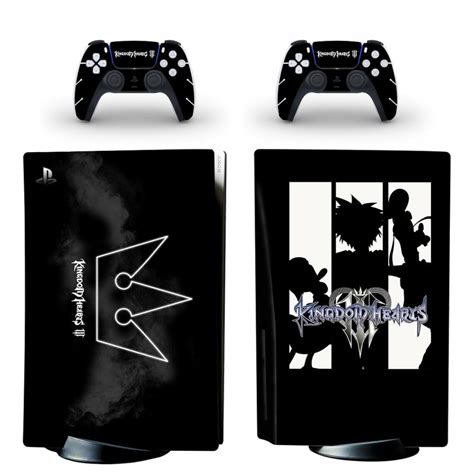 Kingdom Hearts Sony Ps5 Standard Disc Edition Vinyl Protective Etsy