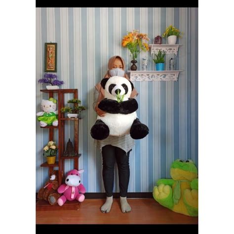 Jual Boneka Panda Jumbo 70cm Shopee Indonesia