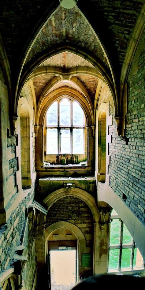 Inside An Abandoned Victorian Gothic Style Mansion Deep In The English