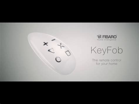 Fibaro Fgkf 601 Z Wave Keyfob 6 Button Smart Home Remote Control