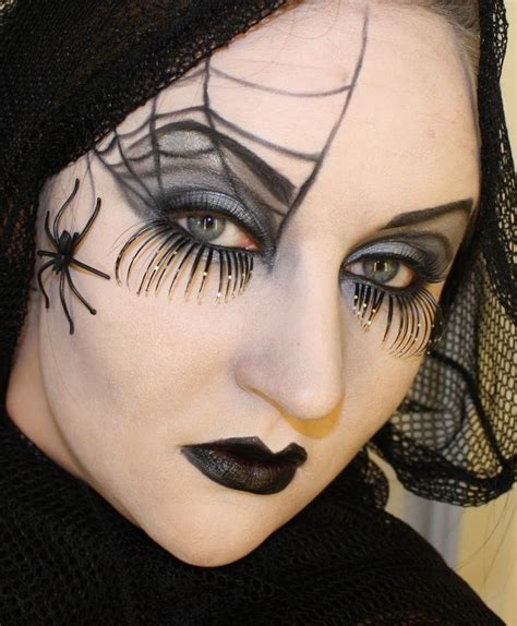 Teema Halloween Black Widow Glitz And Glam Cool Halloween Makeup