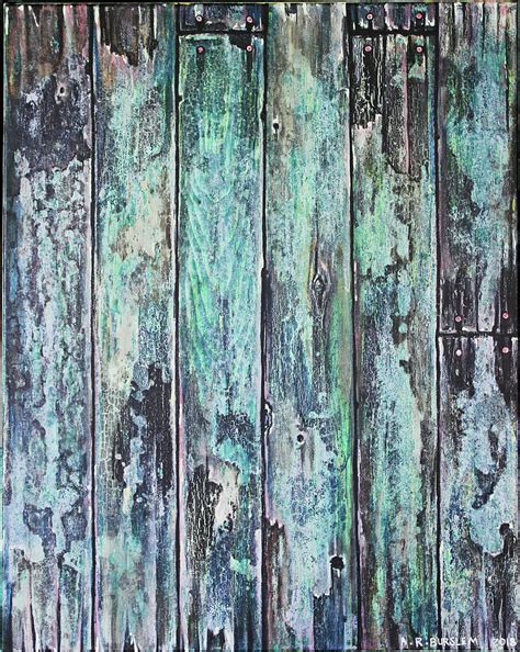 Distressed Wood 2 Painting By Aimee R Burslem Pixels