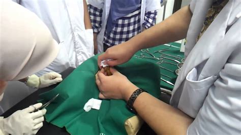 Circumcision Clinical Skills Lab In Indonesian Language Youtube
