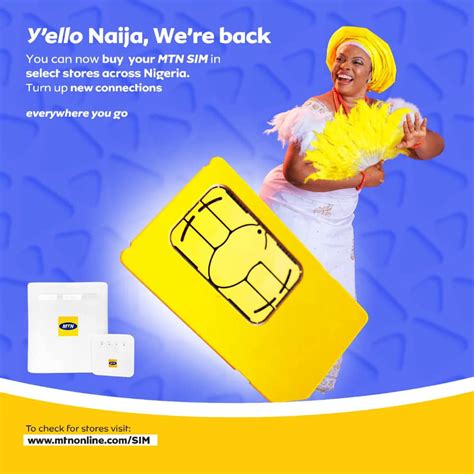 Mtn Nigeria Yay You Can Now Buy New Sim Cards From Any