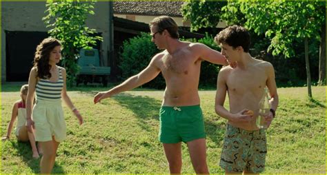 Armie Hammer Tries To Loosen Up Timothee Chalamet In New Call Me By