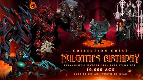 Aqw Nulgath Collection Chest 2023 New Archfiend Transcendence