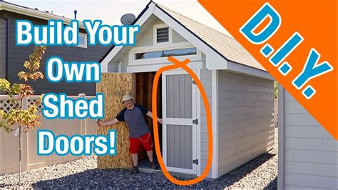 The shed door seldom gets the maximum amount attention as would the roof and even the foundation, most of the time folks would simply purchase a pre and to confirm that your door can continue to handle wear and tear you've got 2 choices once on how to build a shed door, the ledged door and. How to build shed doors: How To Build A Shed ep 20 - YouTube