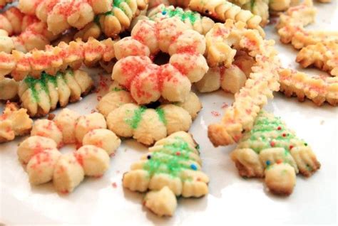 In a very large mixing bowl, combine the eggs and sugars. Katie's Favorite 'Spritz' Cookies | Spritz cookies, Spritz cookie recipe, Holiday cookies