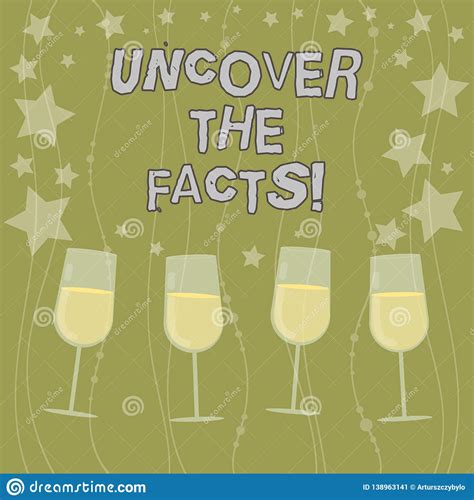 Text Sign Showing Uncover the Facts. Conceptual Photo Disclose or