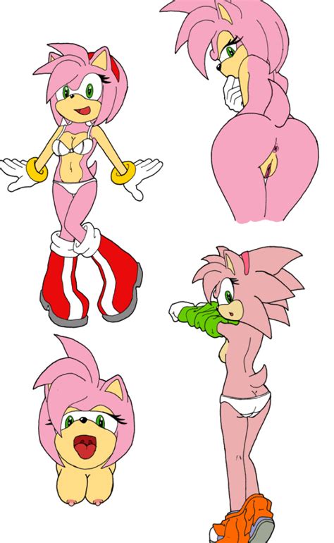 637037 Amy Rose Sonic Cd Sonic Team The Other Half Sonic The Hedgehog