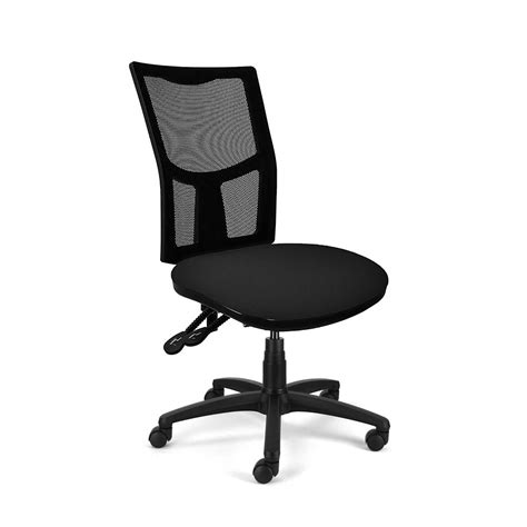 Try a mesh chair for increased airflow on your back, helping you stay cool. Homeworker Mesh Back Ergonomic Office Chair from Posturite